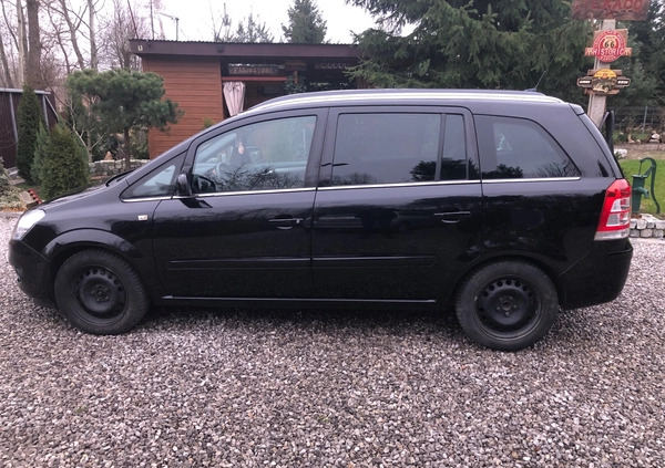 Opel Zafira cena 23900 przebieg: 205000, rok produkcji 2009 z Radom małe 379